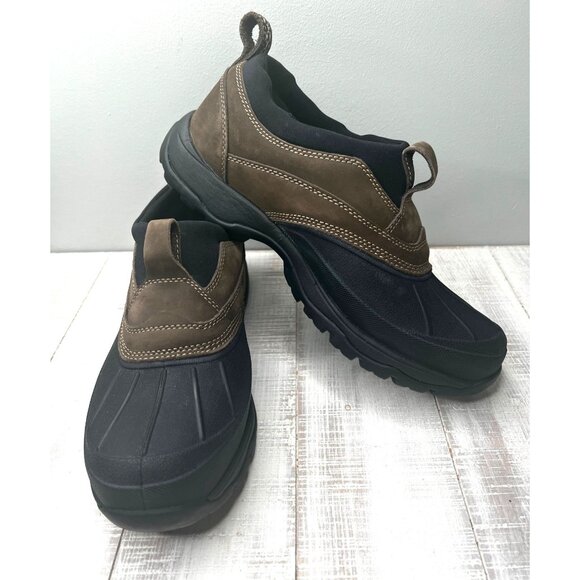 L.L.Bean TEK 2.5 Storm Chaser Mens Waterproof Duck Brown Leather Slip-on 9.5 M - Picture 2 of 11